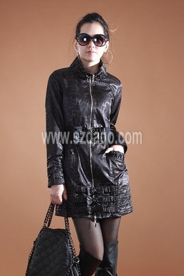 外贸原单时尚风衣 贵族休闲拉链款，宽松百搭新风尚